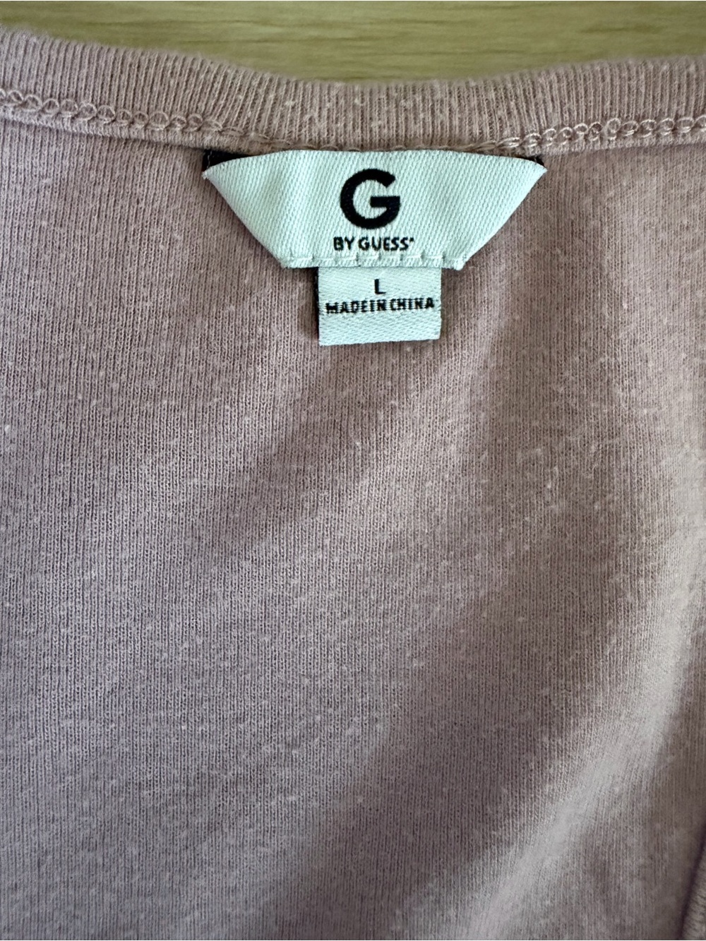 Guess Y2K Pink Racerback Logo Tank Top | Size L - Picture 3 of 5